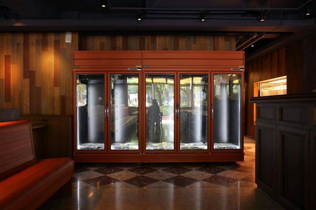 立式玻璃展示冰櫃-2